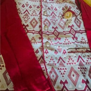 Boys 3 pieces brand new fancy kurta pajama set